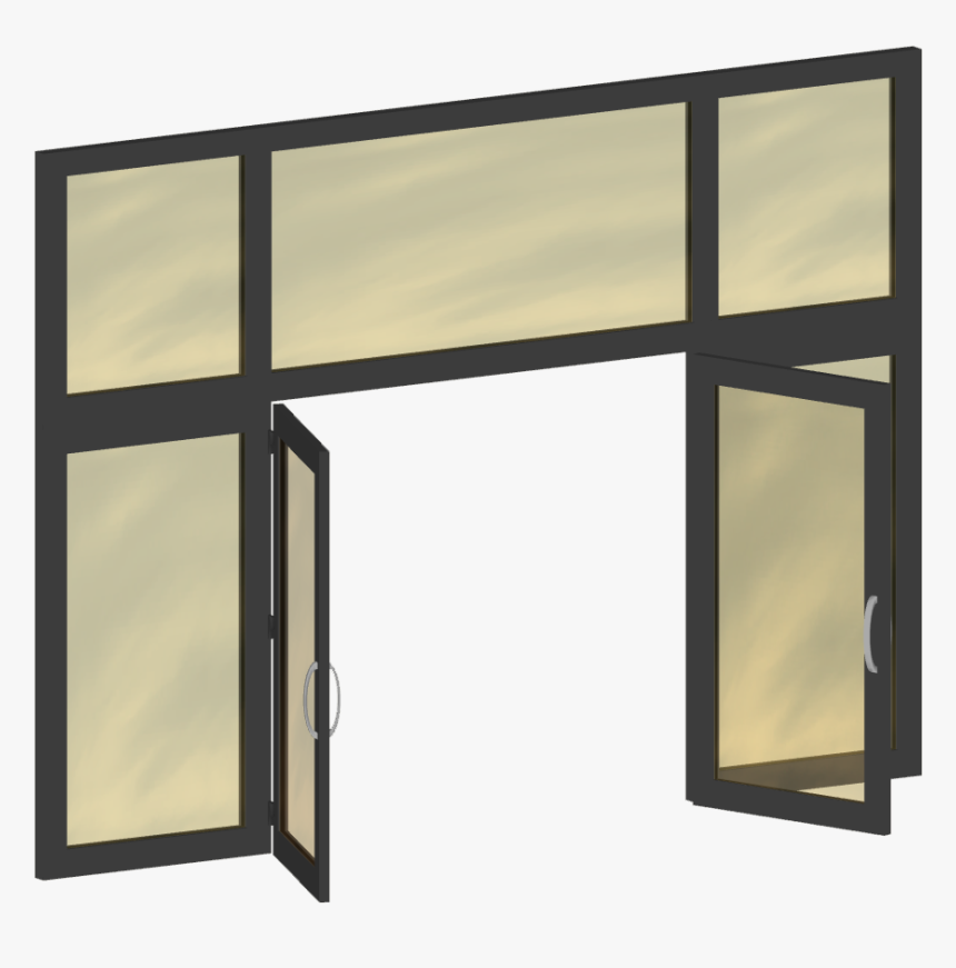Double Door Panel D - Daylighting, HD Png Download