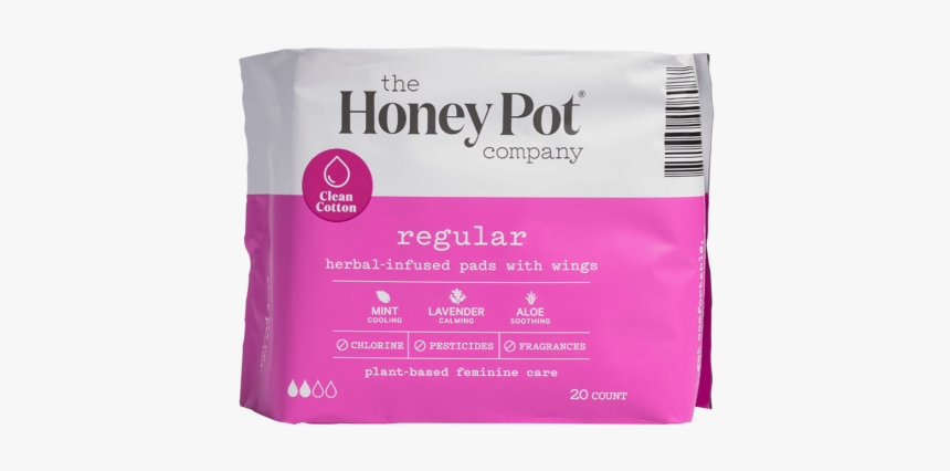 Honey Pot Regular Pads, HD Png Download