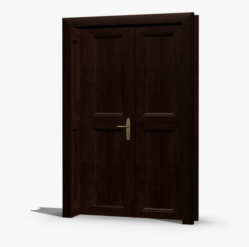 Wooden Double Door - Plywood, HD Png Download