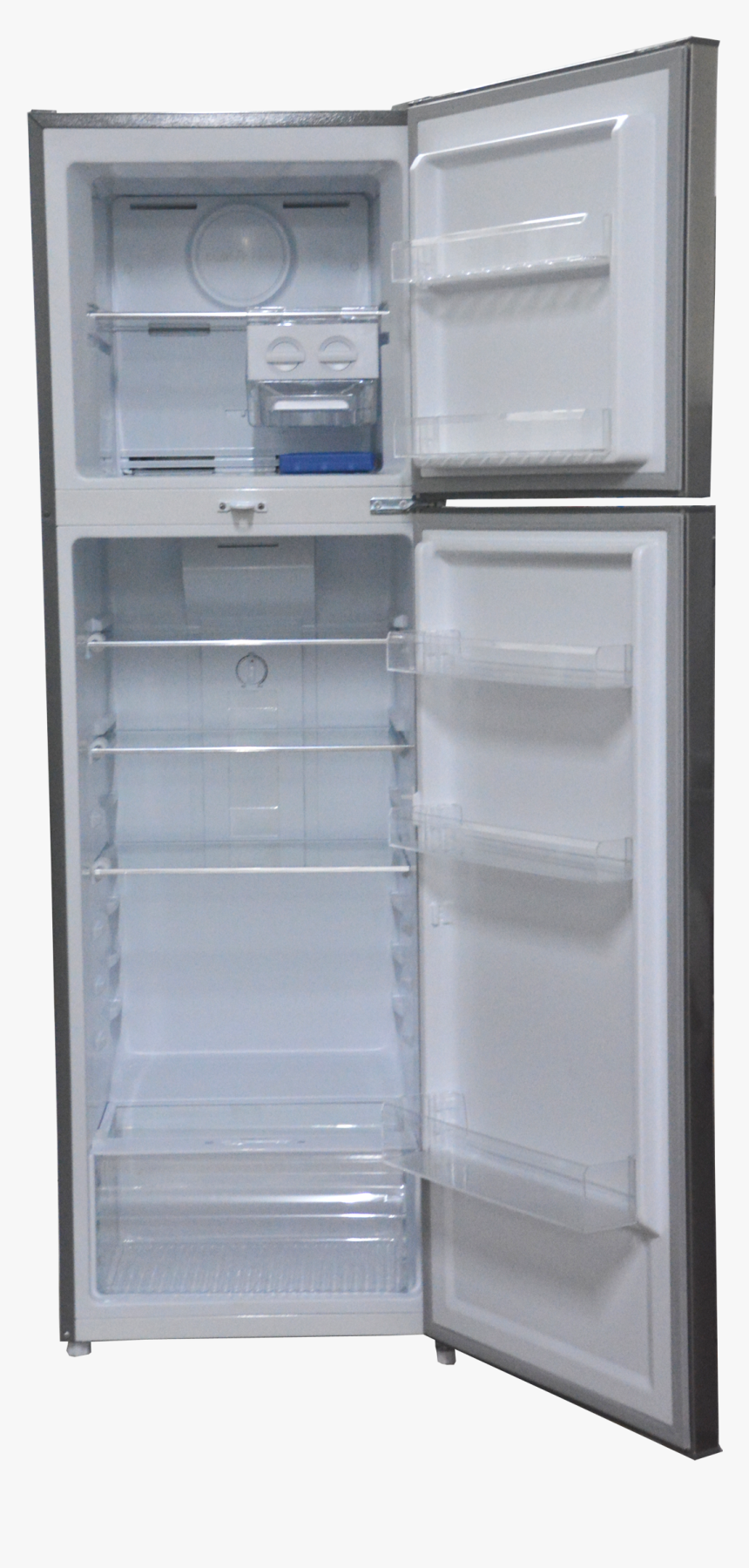 No Frost Refrigerator, 251l, Double Door, Brush Stainless - Refrigerator, HD Png Download
