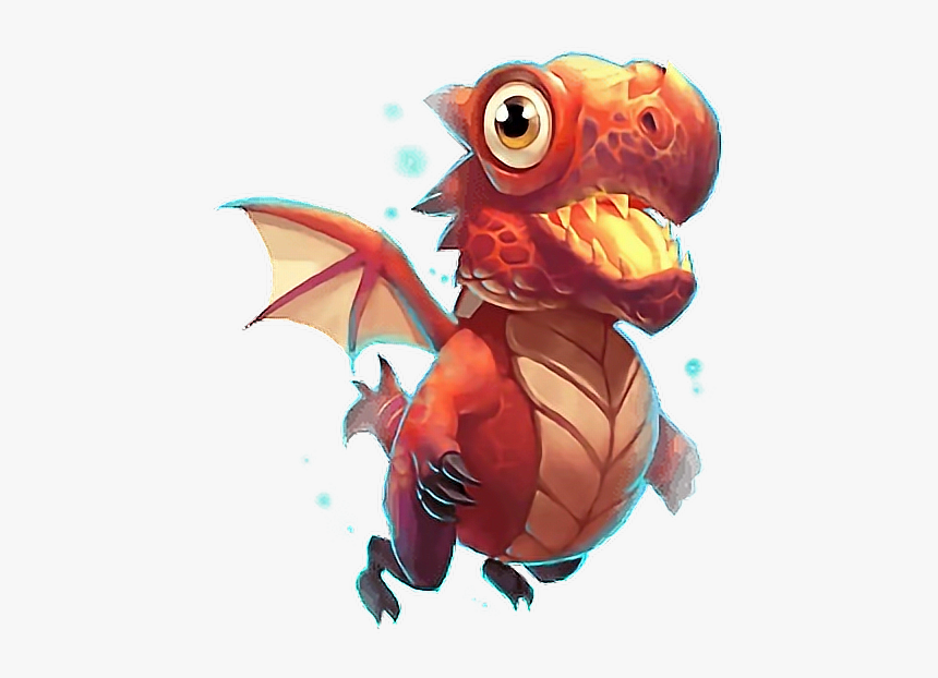 #ftestickers #cute #dragon #sweet - Mascotas Castle Clash, HD Png Download