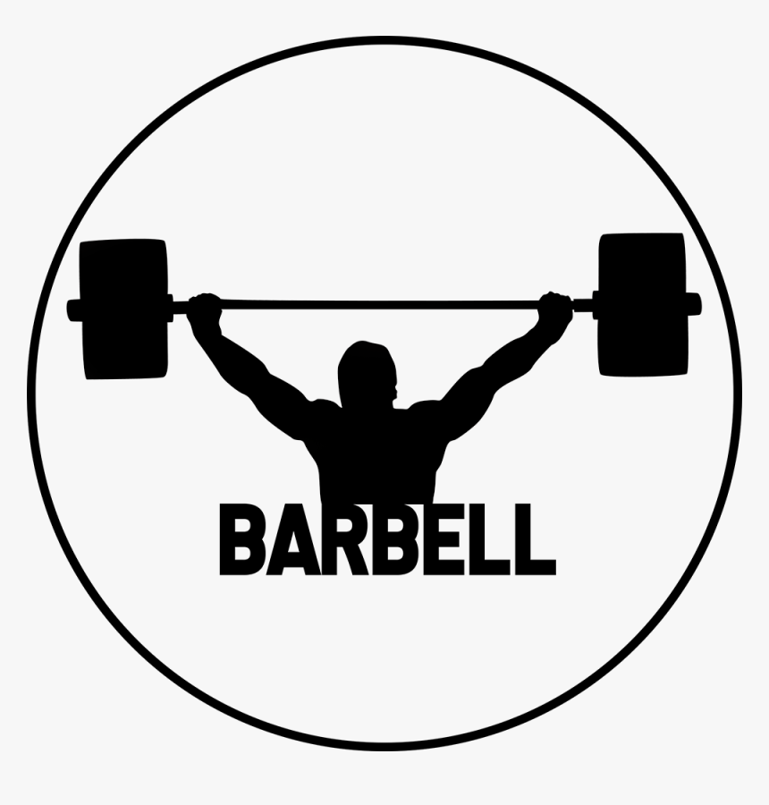 Overhead Squat Png , Png Download - Clipart Guy Lifting Barbell, Transparent Png