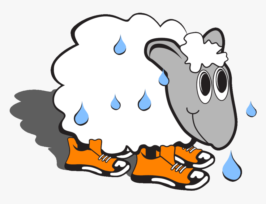 Sweaty Sheep Cartoon, HD Png Download