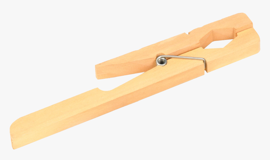 Clothespin Png - Plywood, Transparent Png