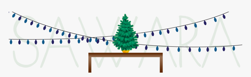 Guirnalda De Luces Vector, HD Png Download