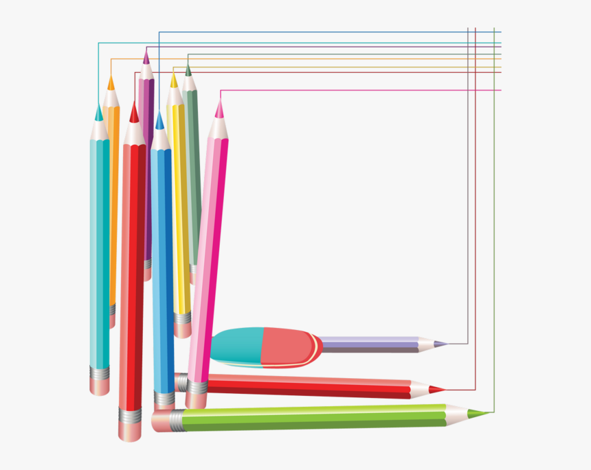 Frame Border Pencil, HD Png Download