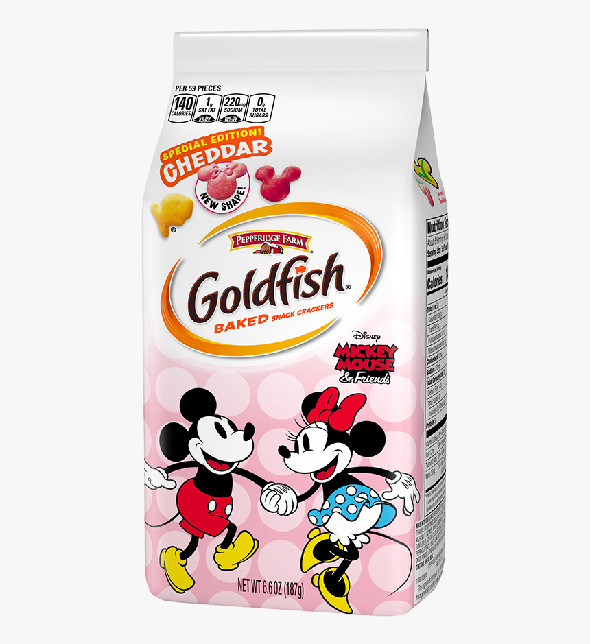 Mickey And Minnie Goldfish, HD Png Download