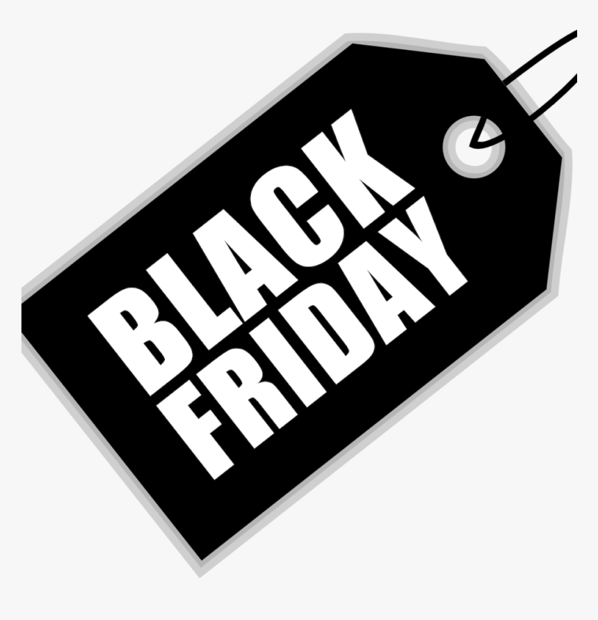 Image Shows Black Friday Tag - Black Friday Tag Png, Transparent Png
