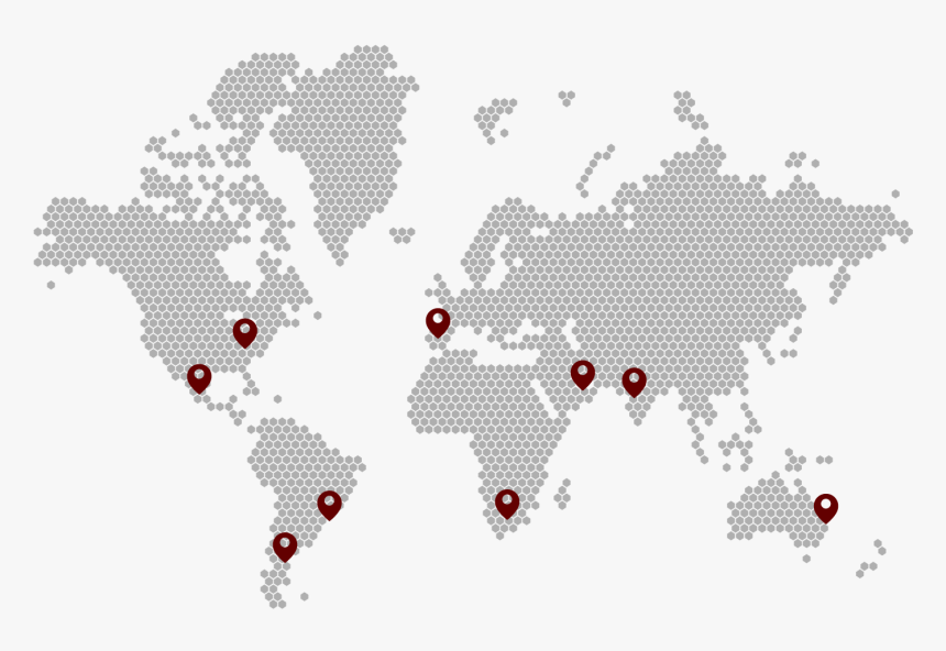 Grs Offices World Map - Basel Switzerland On World Map, HD Png Download