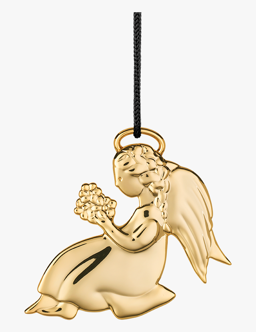 Angel With Flowers H7 5 Gold Plated Karen Blixen - Karen Blixens Jul Angel, HD Png Download