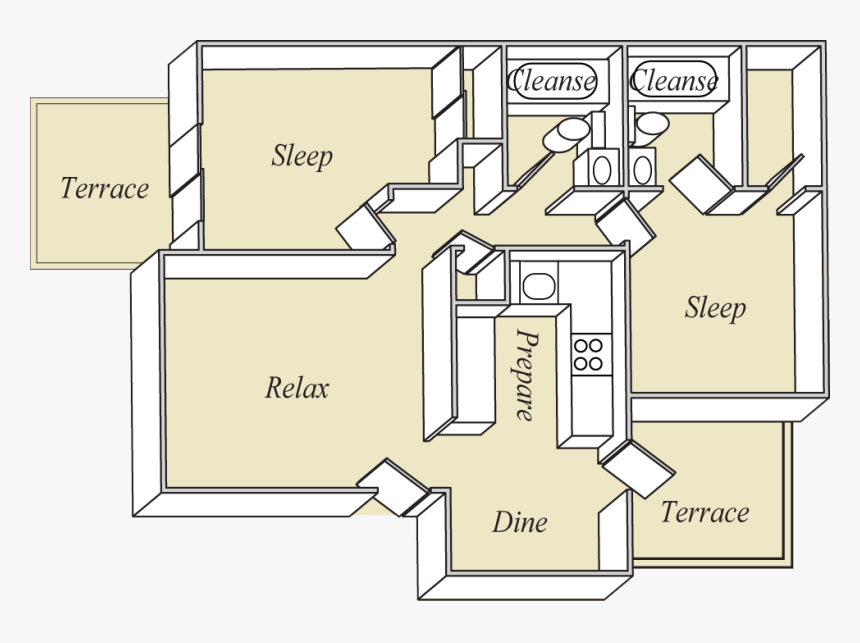 Floor Plan , Png Download - Floor Plan, Transparent Png
