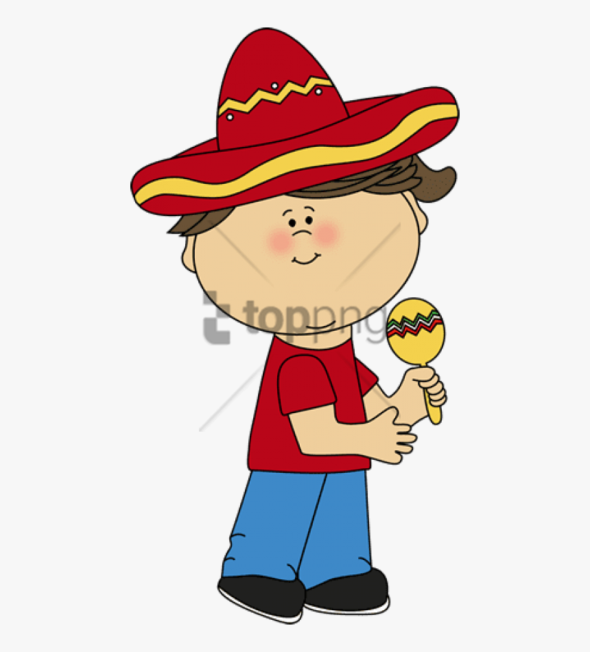Free Png Download My Cute Graphics Spanish Png Images - Cinco De Mayo Clipart Girl, Transparent Png