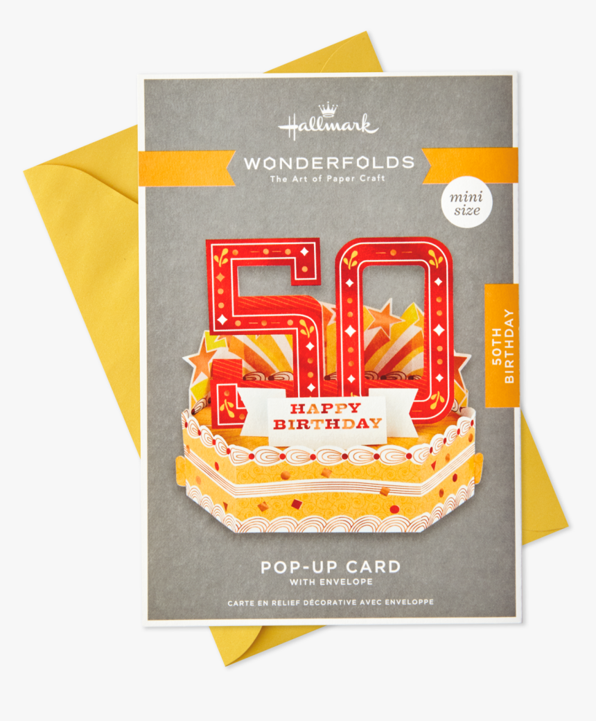 Here S To You Mini Pop Up 50th Birthday, HD Png Download
