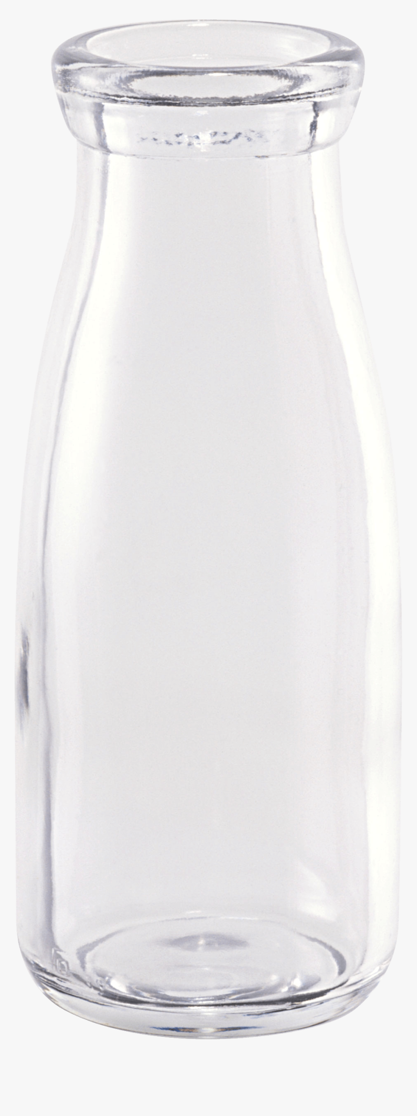 Empty Milk Glass Bottle - Bottle Transparent Image Png, Png Download