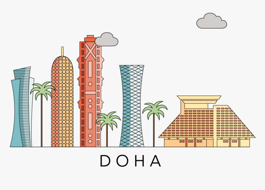 Dubai Snapchat Filter Png, Transparent Png