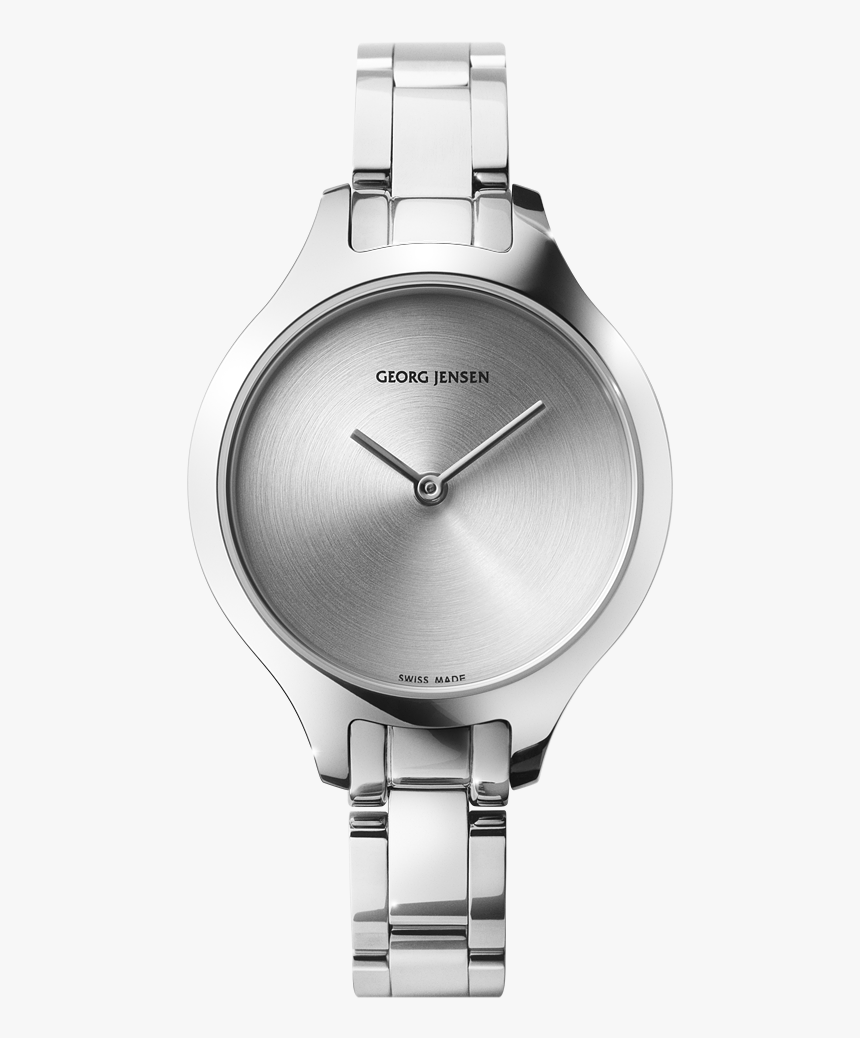 30 Mm, Quartz, Sunray Dial, Steel Bracelet - Georg Jensen Concave Watch, HD Png Download