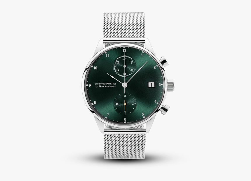 1815 Chronograph, Steel / Green Sunray - Vintage 1815 Chronograph Green, HD Png Download