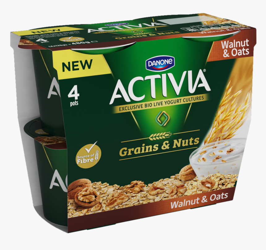 Activia Walnut And Oats , Png Download, Transparent Png , Transparent
