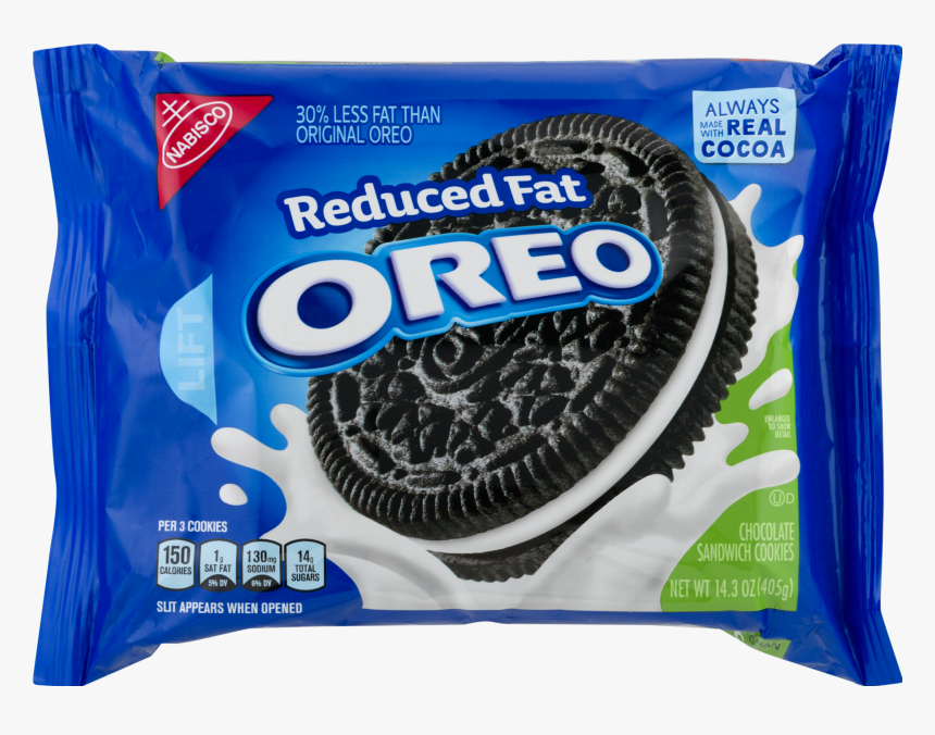 Oreo Reduced Fat, HD Png Download
