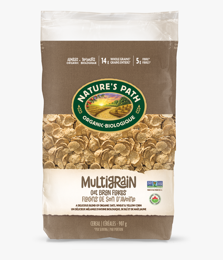 Nature S Path Multigrain Oat Bran Cereal , Png Download - Nature's Path Multigrain Cereal, Transparent Png