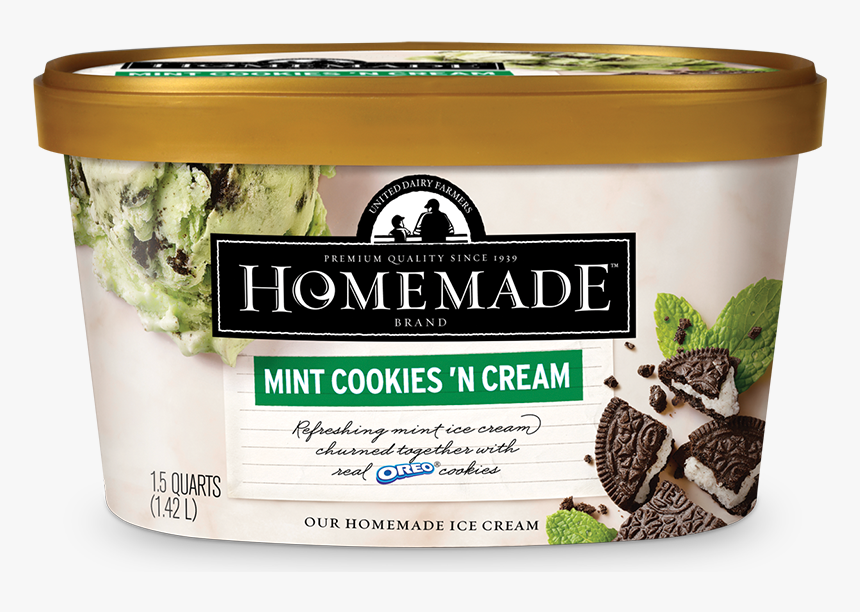 Homemade Brand Mint Cookies N Cream Ice Cream 48oz - Homemade Ice Cream 48 Oz, HD Png Download