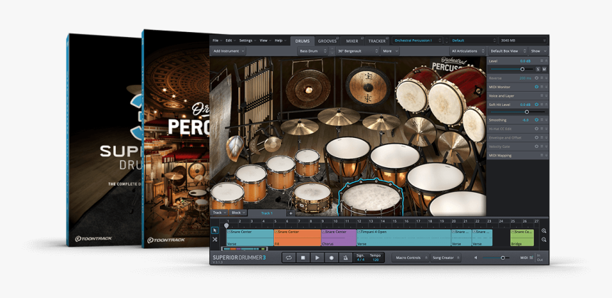 Toontrack Orchestral Percussion, HD Png Download