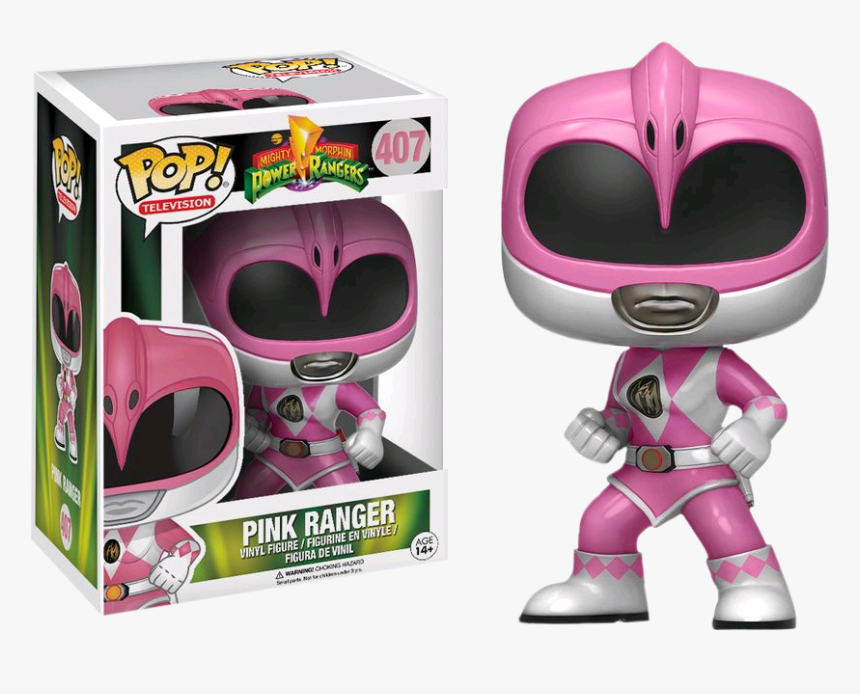 Funko Pop Power Rangers Pink Ranger, HD Png Download