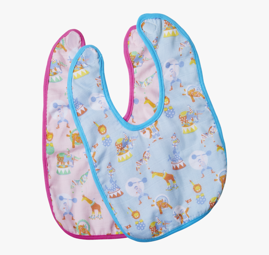 Baby Bib Circus Print Rice Dk - Pattern, HD Png Download