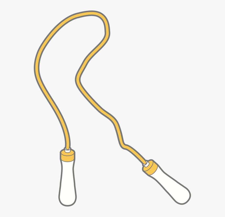 Line,jump Ropes,computer Icons - Rope Clipart Of Skipping, HD Png Download