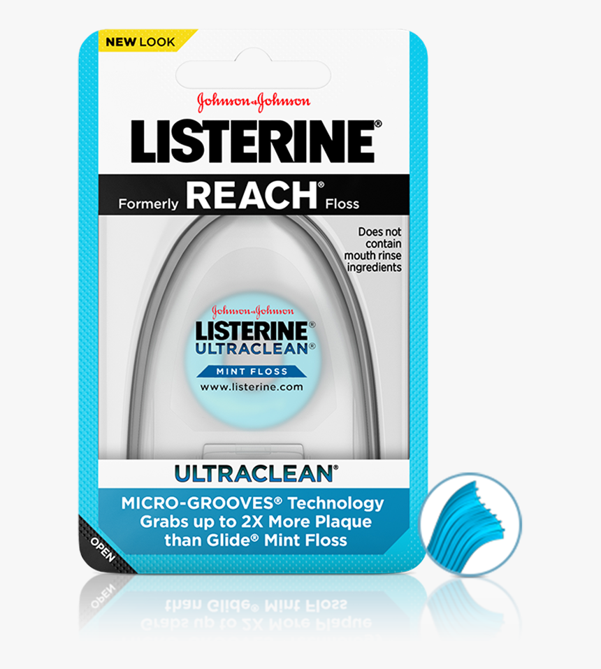 Listerine® Ultraclean® Floss - Listerine, HD Png Download