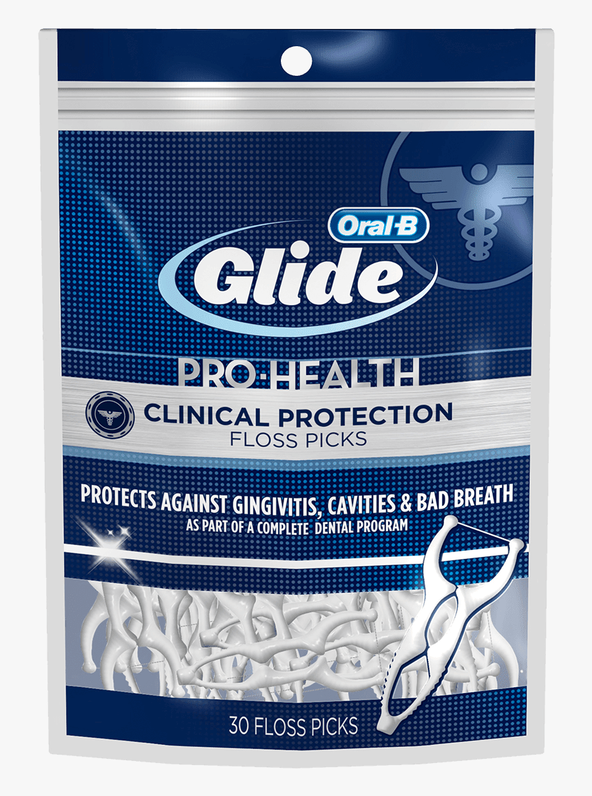 Oral B Pro Health Clinical Protection Floss Picks - Oral B Floss Sticks, HD Png Download