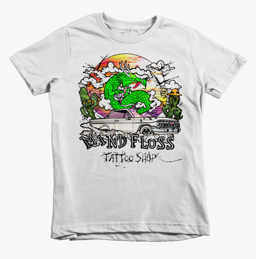 Ratfink Toddlertees White - Barrel Racer Boyfriend Shirt, HD Png Download