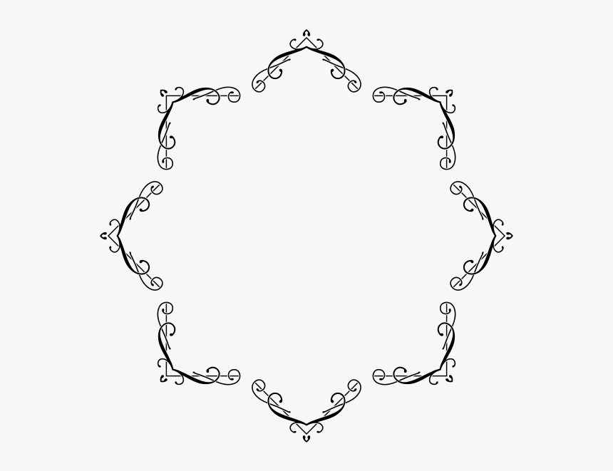 Fancy Elegant Frame Ornamental - Clip Art, HD Png Download
