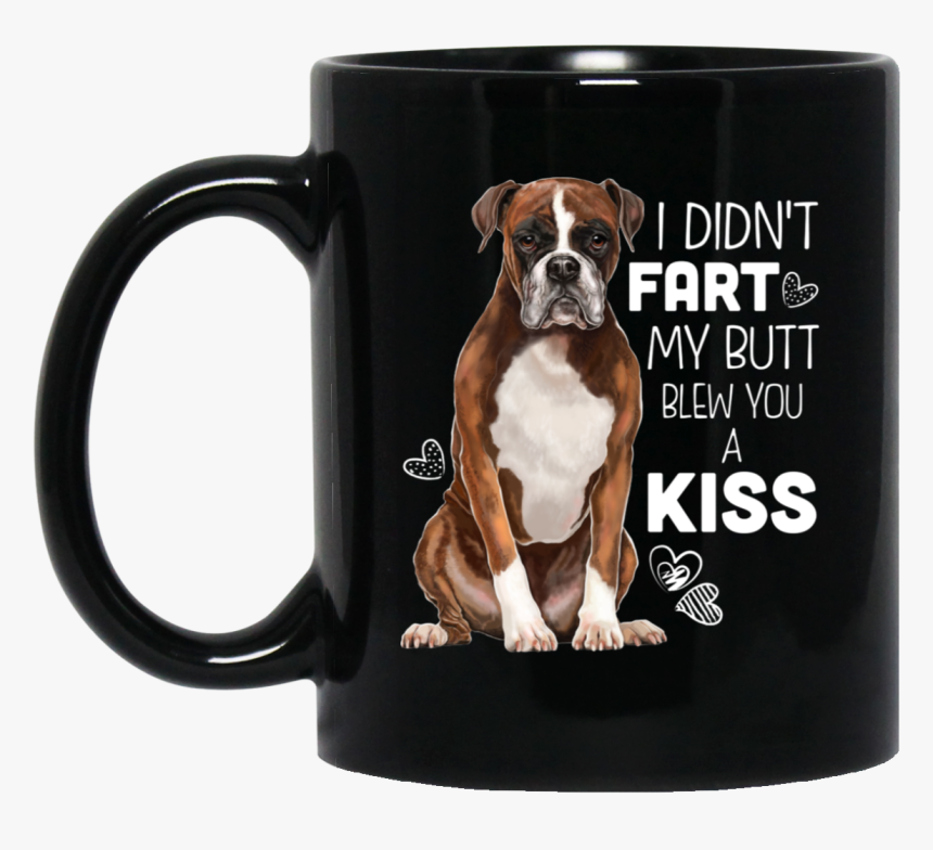Boxer Dog Mug, HD Png Download