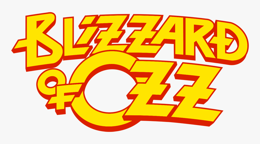 Logo - Blizzard Of Ozz Logo, HD Png Download