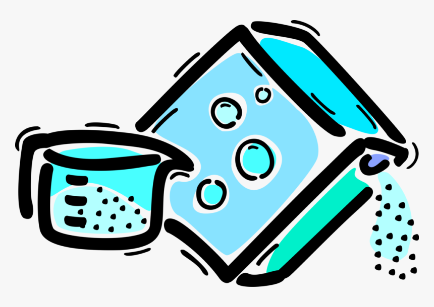 Vector Illustration Of Laundry Detergent Or Washing - Laundry Detergant Clip Art, HD Png Download