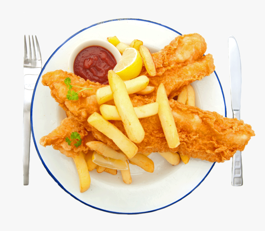 Kalori Fish And Chips, HD Png Download