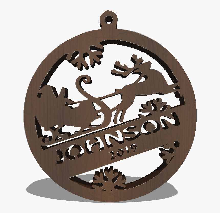 Christmas Customizable Scroll Saw Pattern The Holz - Emblem, HD Png Download