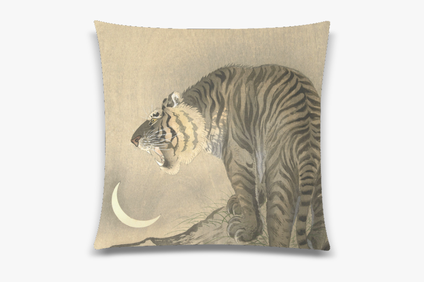 Roaring Tiger, Japanese Woodcut By Ohara Koson Custom - Ohara Koson Tiger, HD Png Download