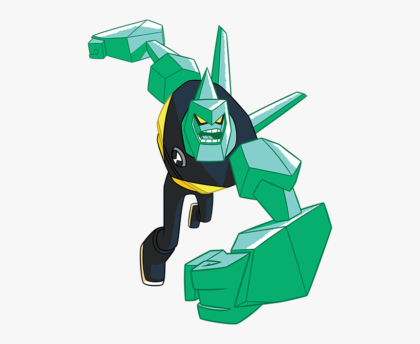 Diamondhead06 4c - Ben 10 Heroes Png, Transparent Png