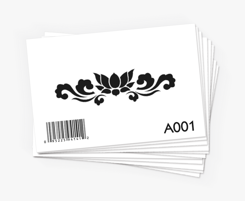 Pet Dog Grooming Tattoo Stencil - Paper, HD Png Download