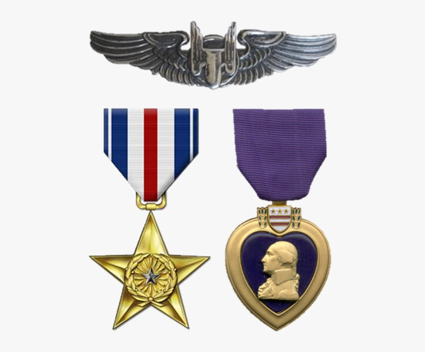 Dad Insignia Ss Ph Wings - Original Purple Heart Award, HD Png Download