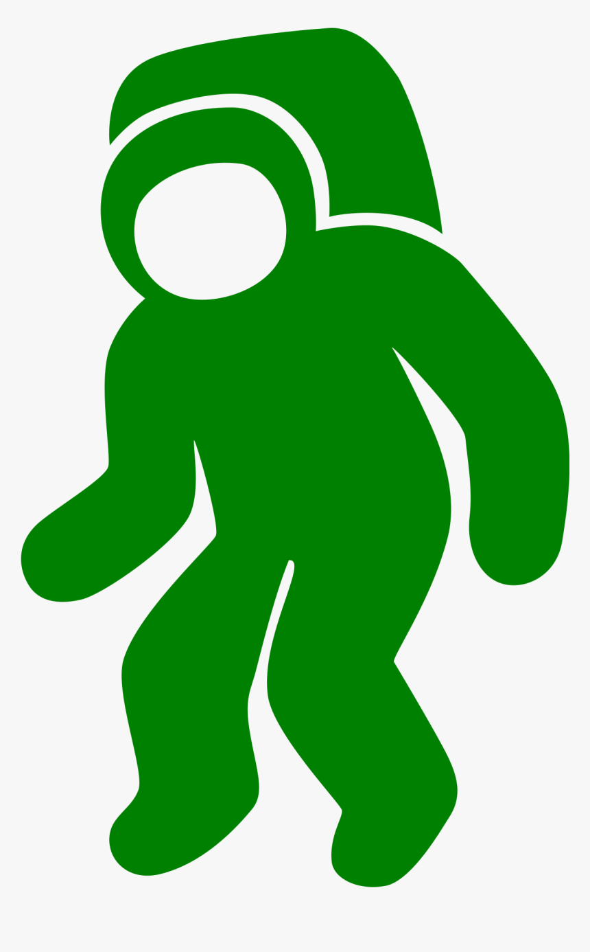 Simplified Astronaut, HD Png Download