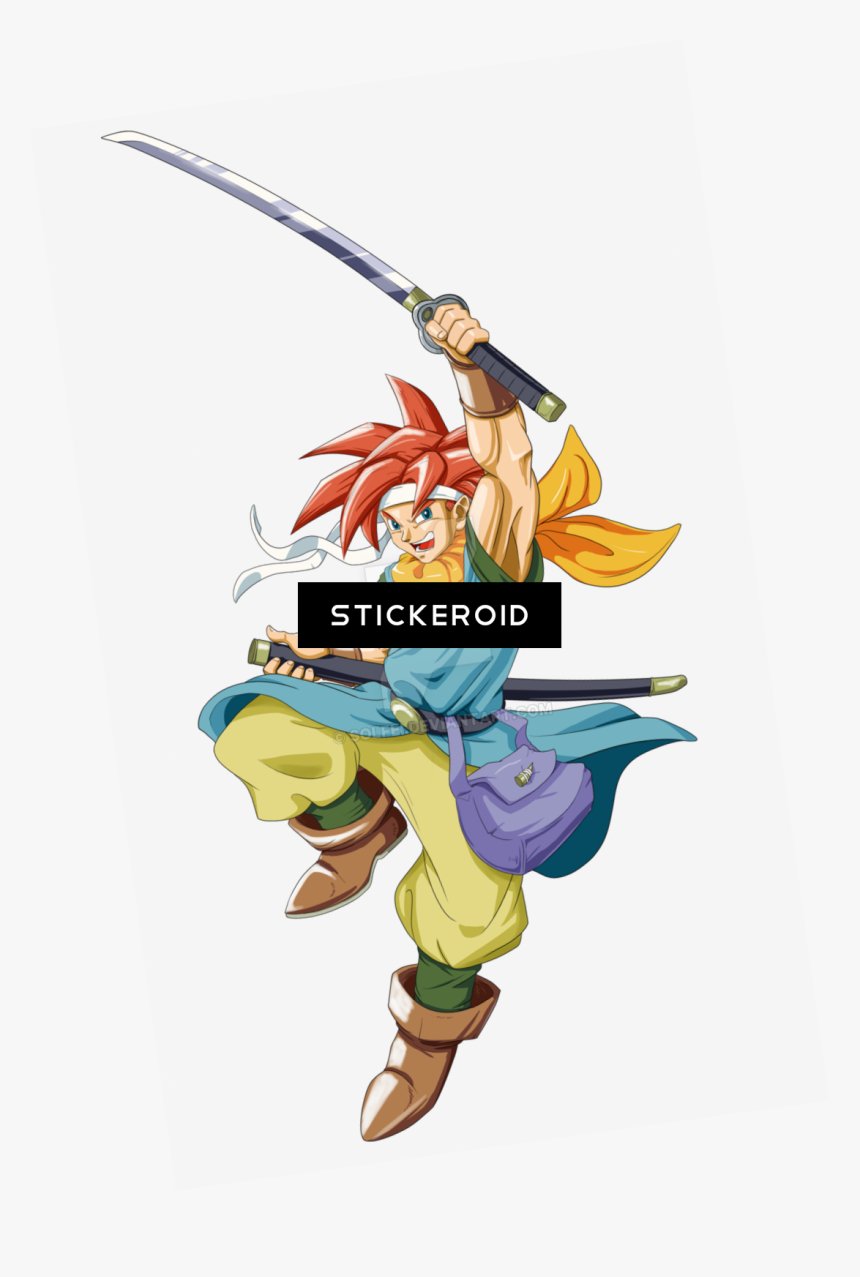 Chrono Trigger Gaming - Crono Chrono Trigger Fanart, HD Png Download