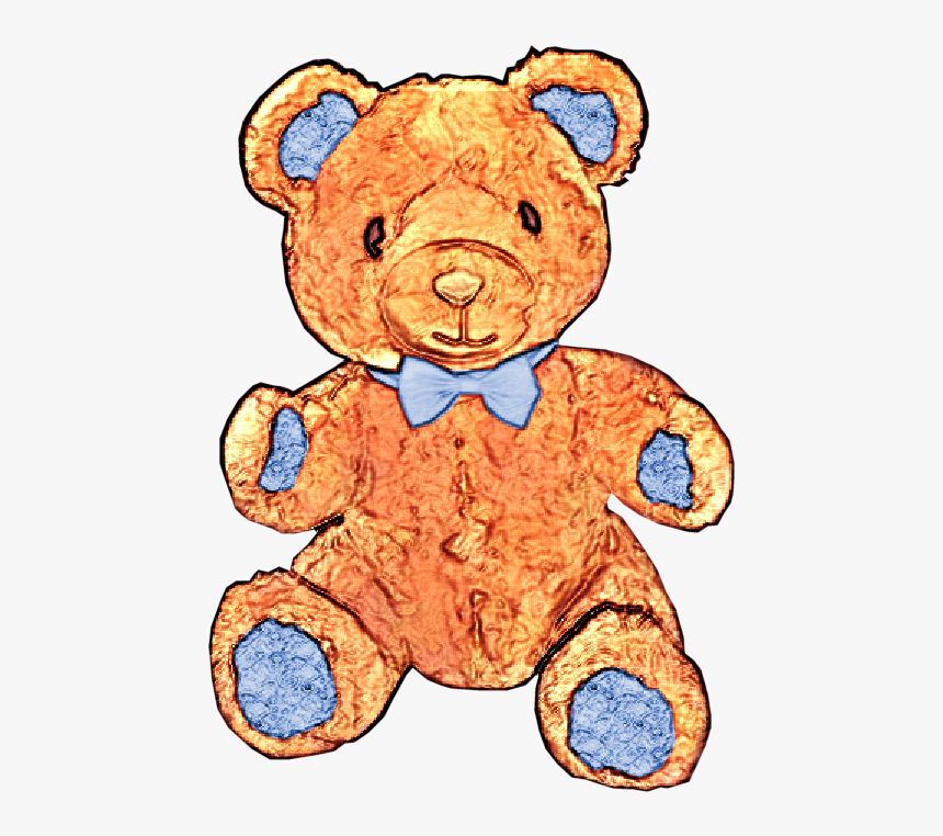 Vector Clip Art Online, Royalty Free Public Domain - Teddy Bear, HD Png Download