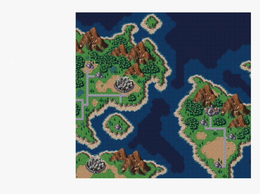 Did Squaresoft Ever Design A Full Map For 1999 Ad - Chrono Trigger 1999 Ad Hack, HD Png Download