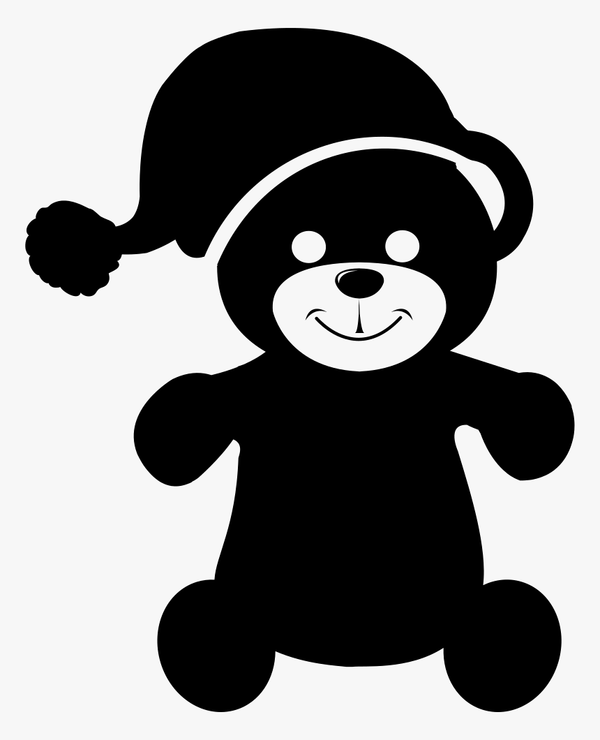 Teddy Bear With Sleep Hat - Sleepy Teddy Bear Icon, HD Png Download