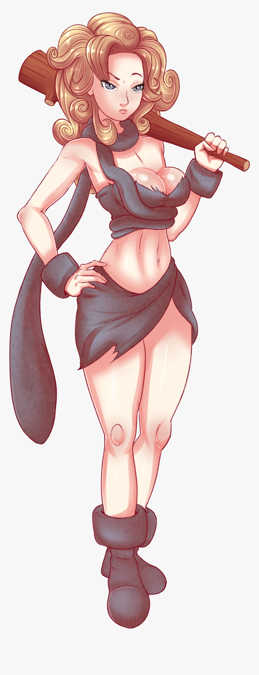 Ayla - Chrono Trigger Ayla Art, HD Png Download