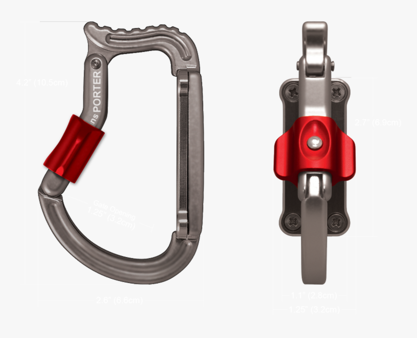 Rock Exotica C5 M Transporter Carabiner - Rock Exotica Transporter, HD Png Download