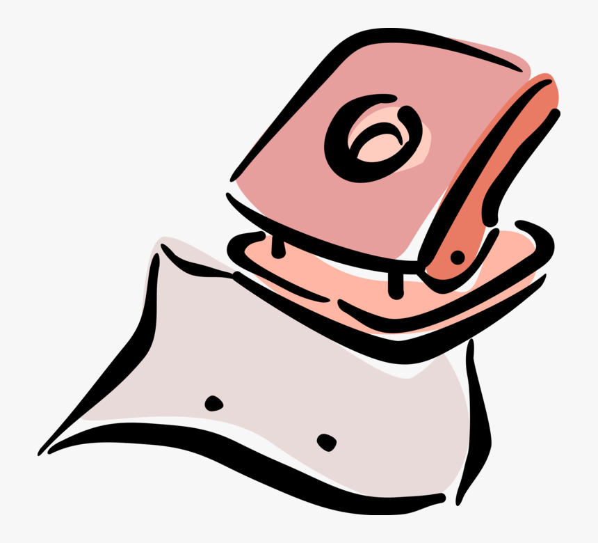 Vector Illustration Of Hole Punch Office Tool Used - Vector Graphics, HD Png Download